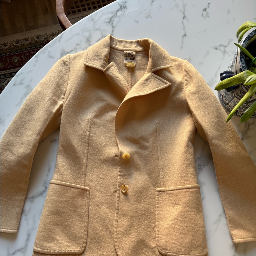 Celine Women's Cream Blazer